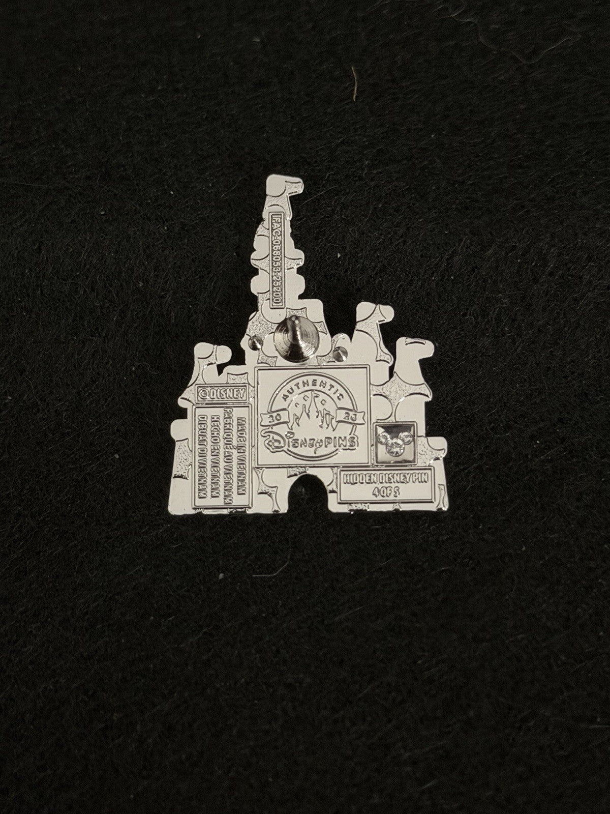 Disney WDW Hidden Mickey Grand Floridian Castle Pin 2026 Wave