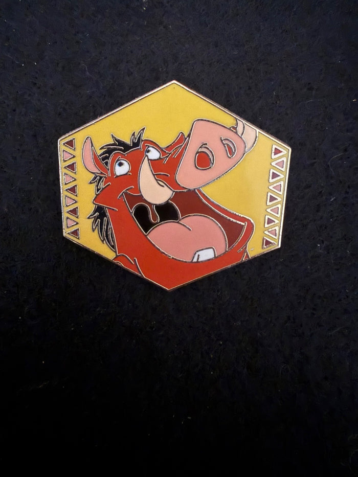 Disney Pin Pumbaa – The Lion King Laughing Mystery Collection– New