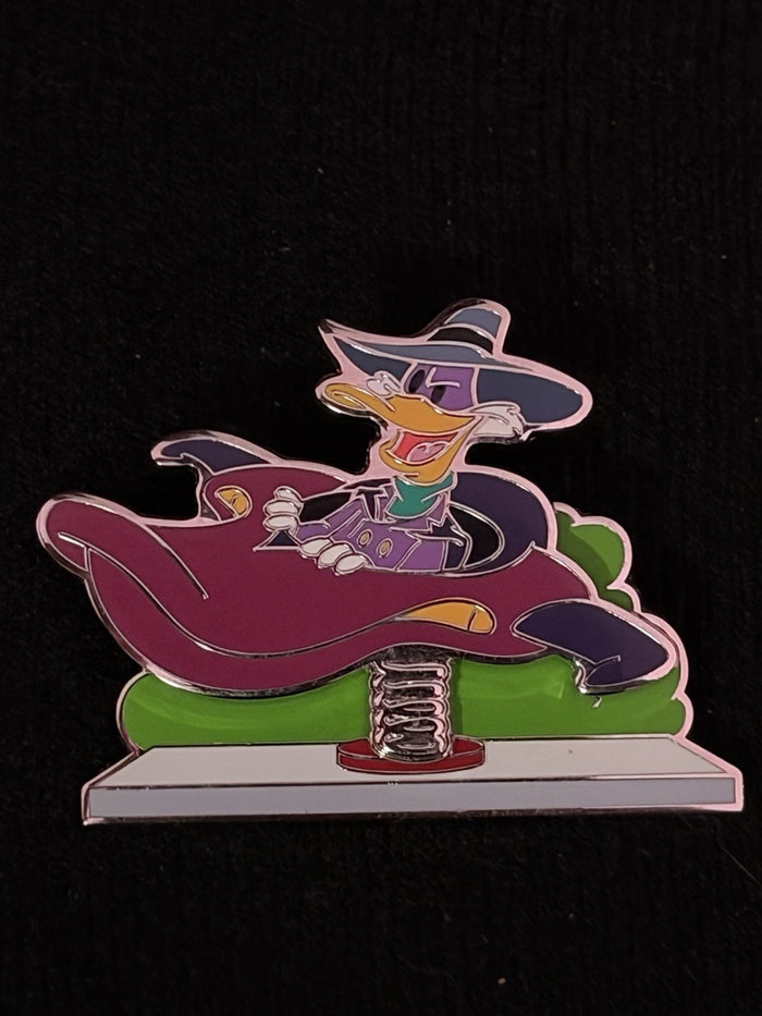 Disney Darkwing Duck Character Spring Rides Pin Authentic