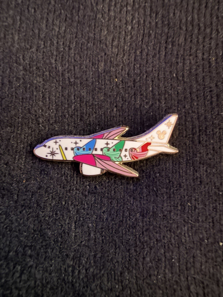 Disney Three Fairies Character Plane Hidden Disney 2022 Pin Authentic