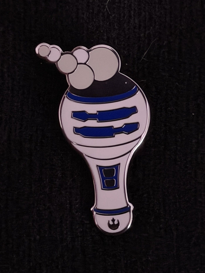 Disney R2-D2 Bubble Wand Pin WDW Hidden Disney 2025 Wave B Authentic