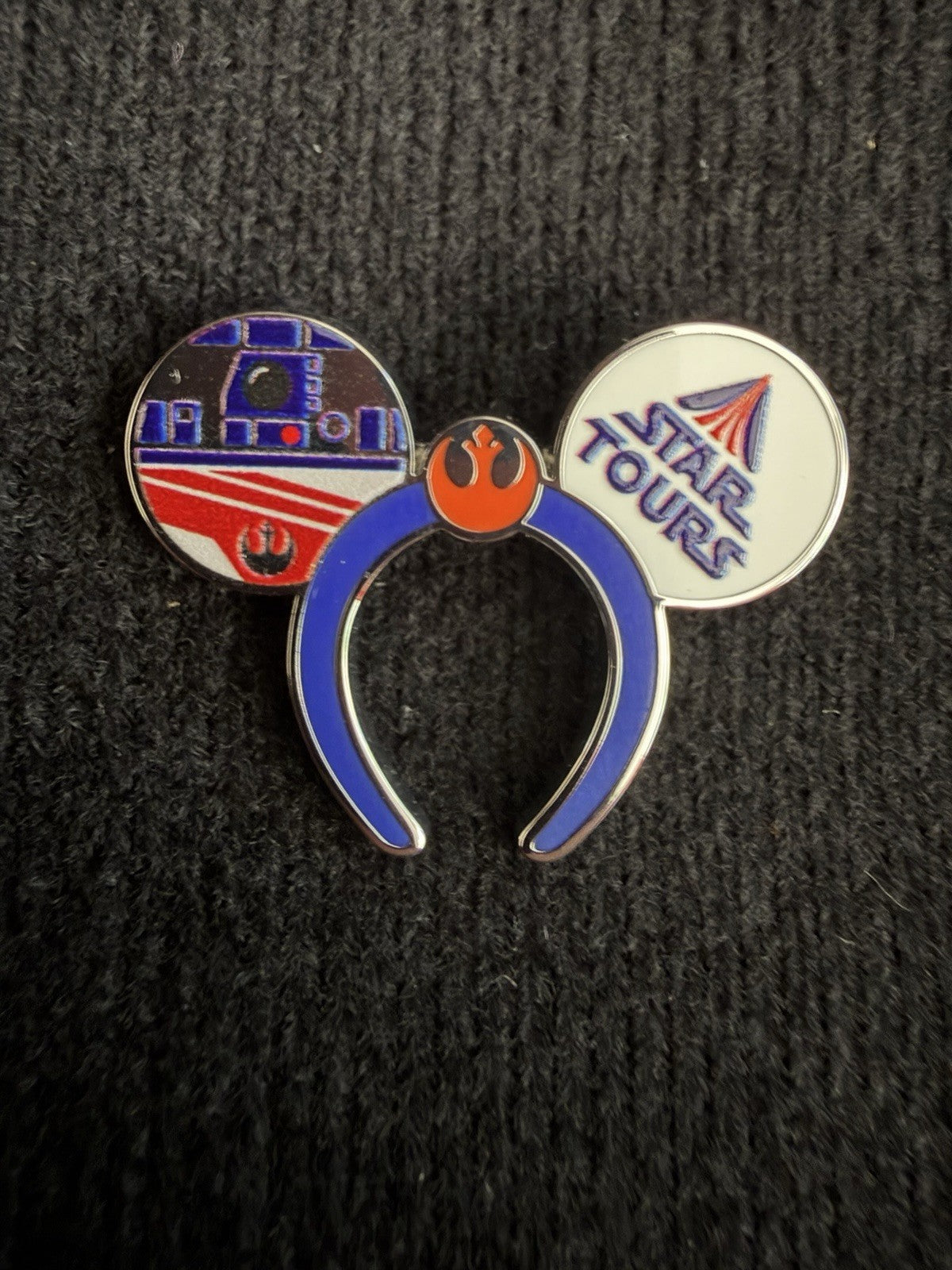 Disney WDW Hidden Disney 2026 Wave A Star Tours Ear Headband Pin.