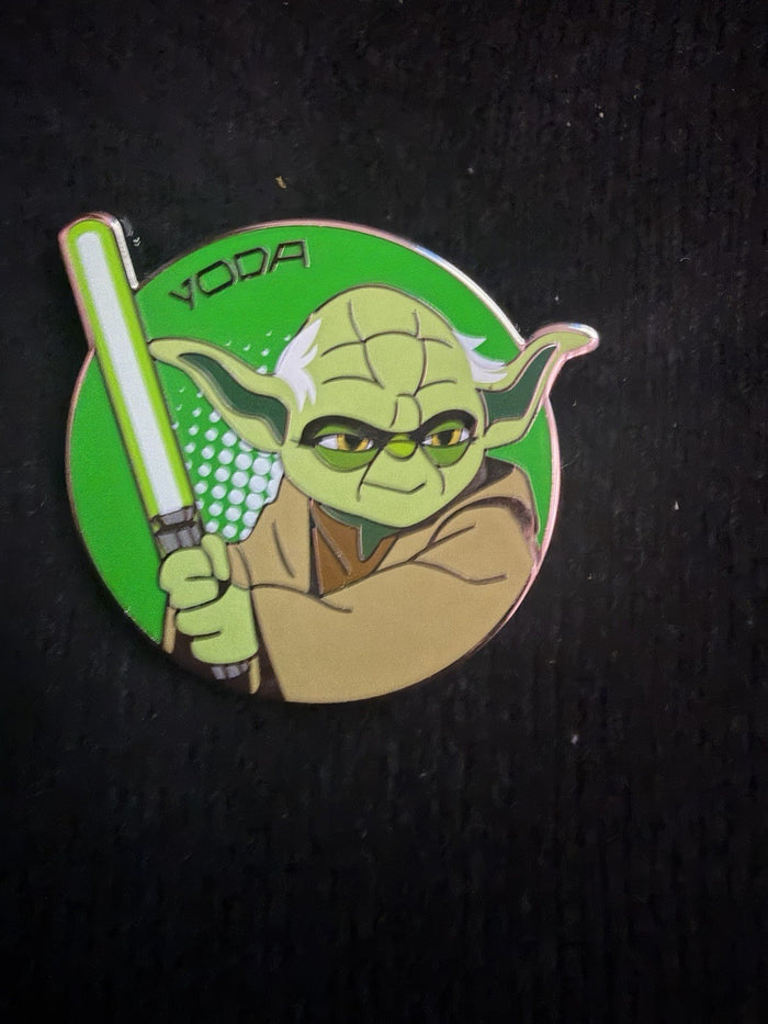 Disney Star Wars Screen Tone Circles Mystery Anime Master Jedi Yoda Pin (17)